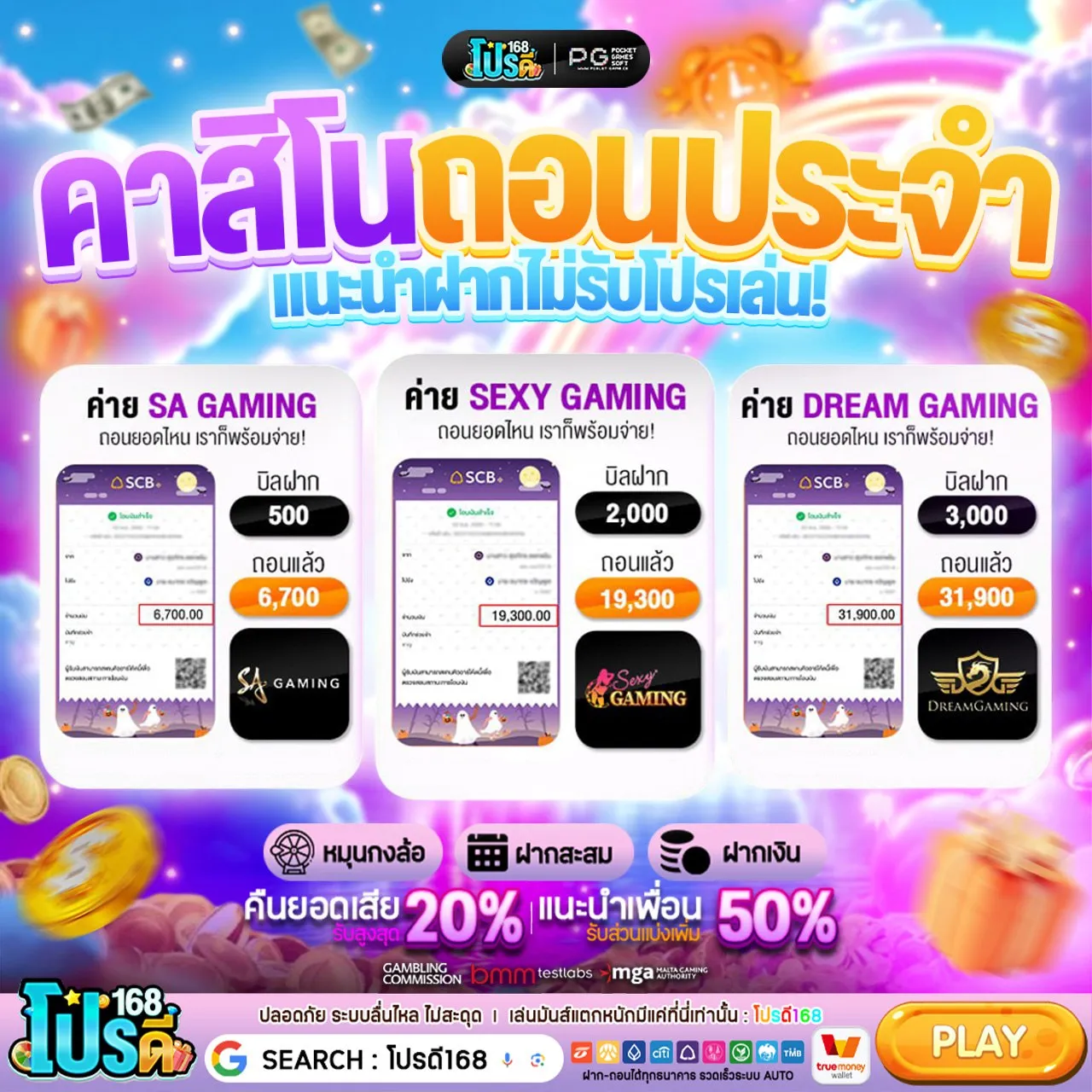 50รับ100 ทํา 500 ถอนได้ 400